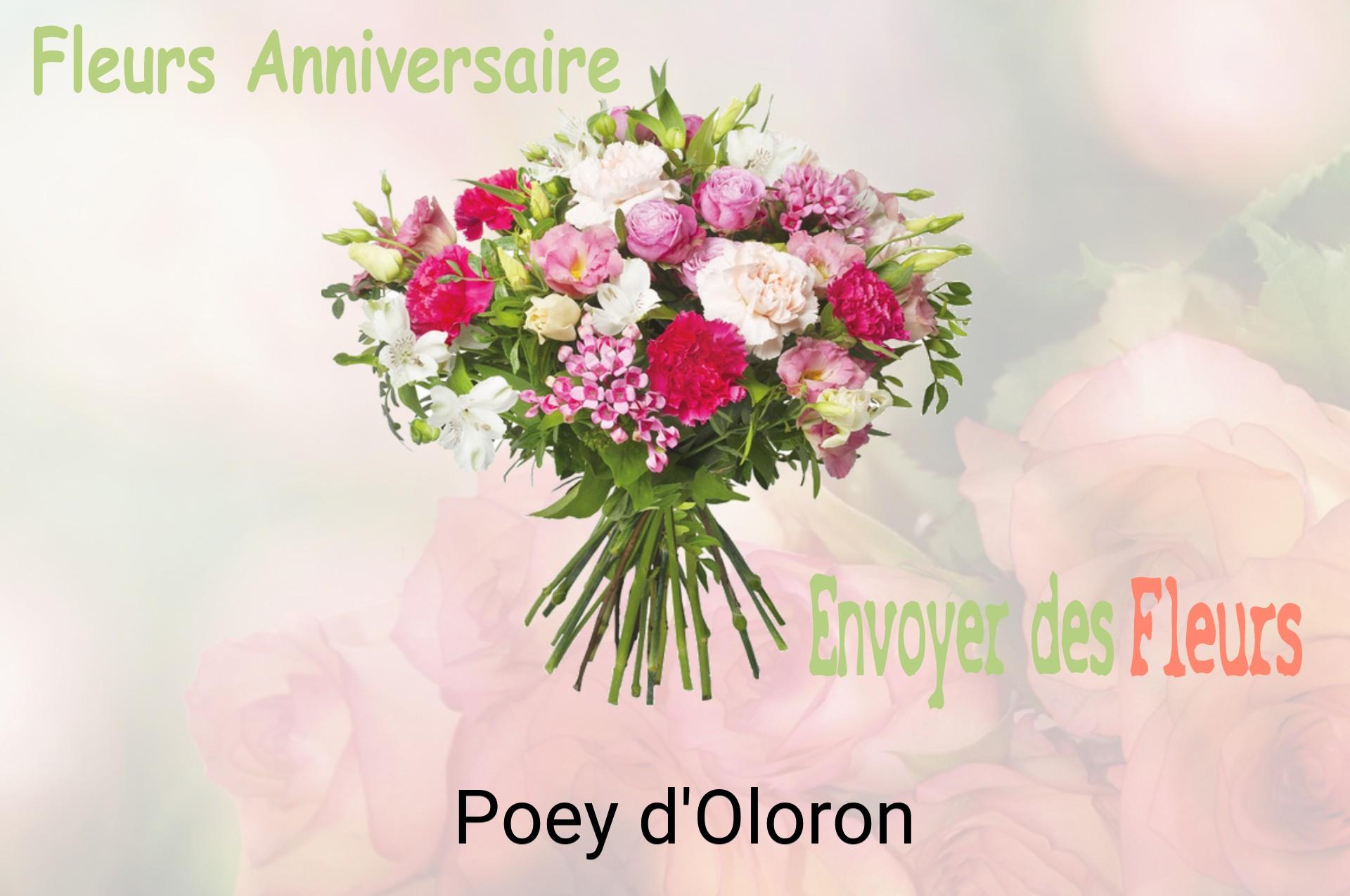 Bouquet de fleurs d’anniversaire livré à Poey-d'Oloron